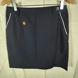 J.McLaughlin Womens Navy Blue Golf Skort Size 8 Mini Skirt Athletic Activewear